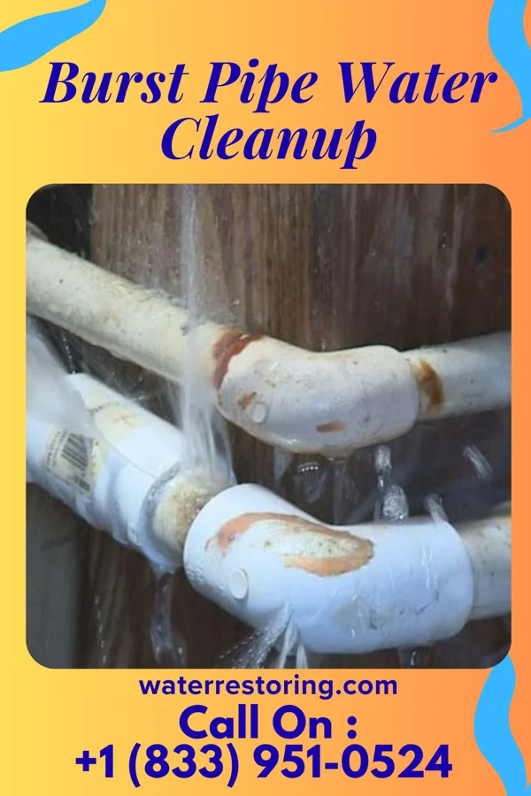 Burst Pipe Water Cleanup in Bluffdale, UT